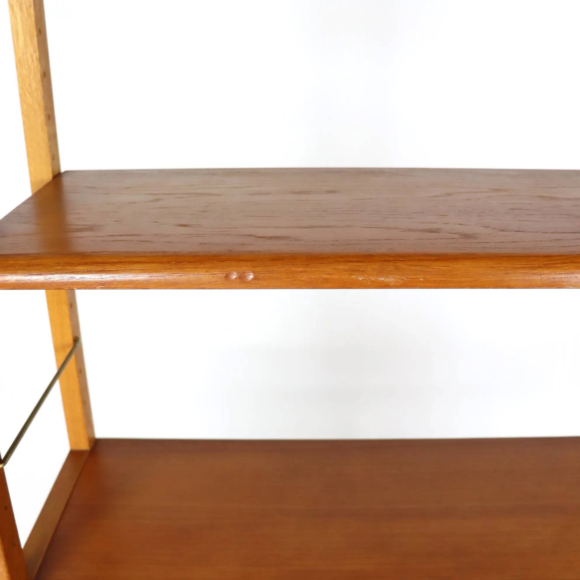 Teak bookcase by Bertil Fridhagen 1960s