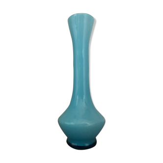 Soliflore in blue opaline