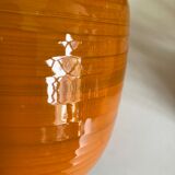 Vase XXXL Italian design 1960 in glazed earth