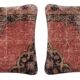 Set of 2 vintage Turkish cushion covers 41x58 cm