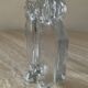 Vintage soliflore vase in molded/pressed glass paste