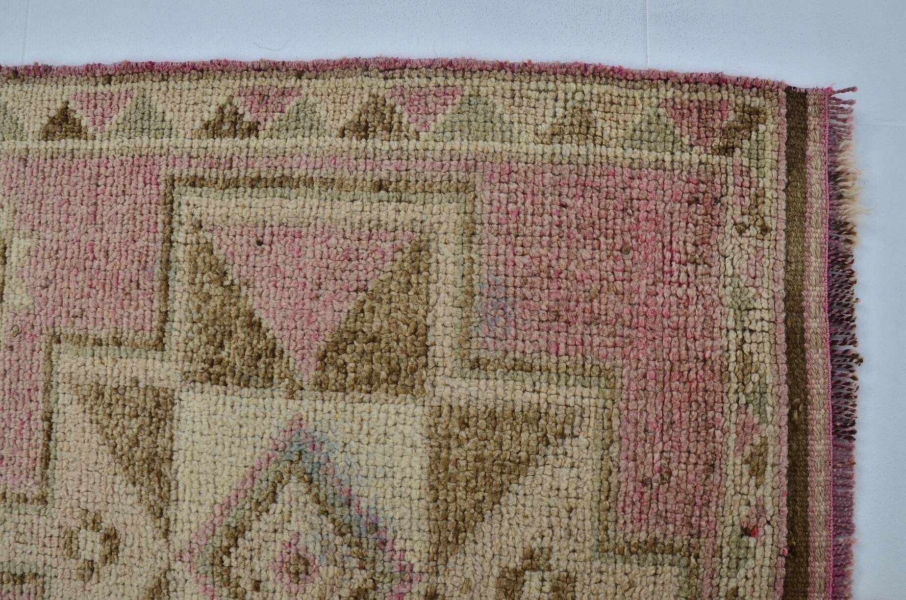Anatolian Handknotted Oushak Runner sku 2194