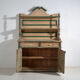Pine kitchen buffet with two doors and shelves – Central Europe, around 1910