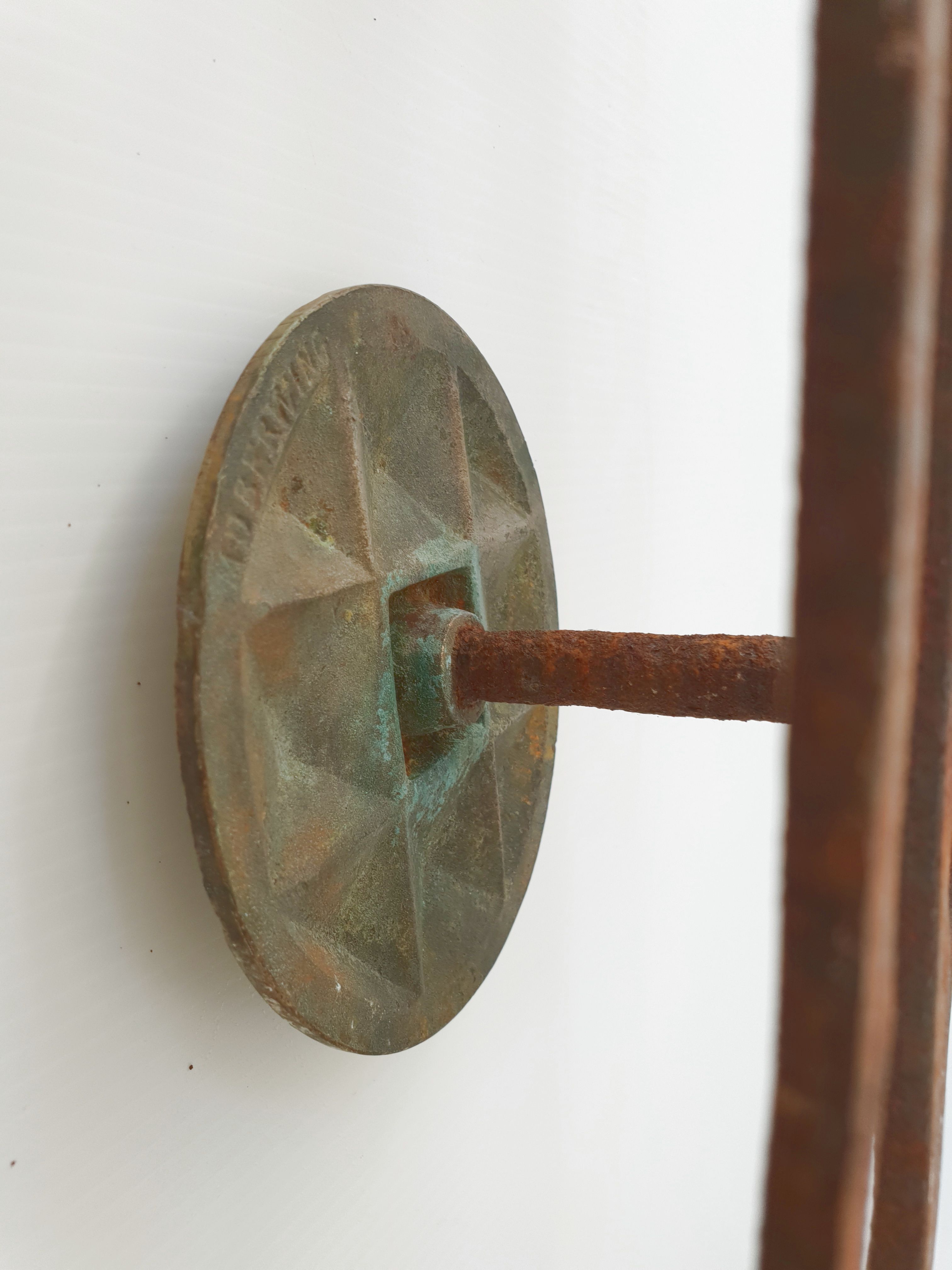 Berwing vintage art deco wall coat holder