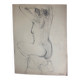 Female nude drawing