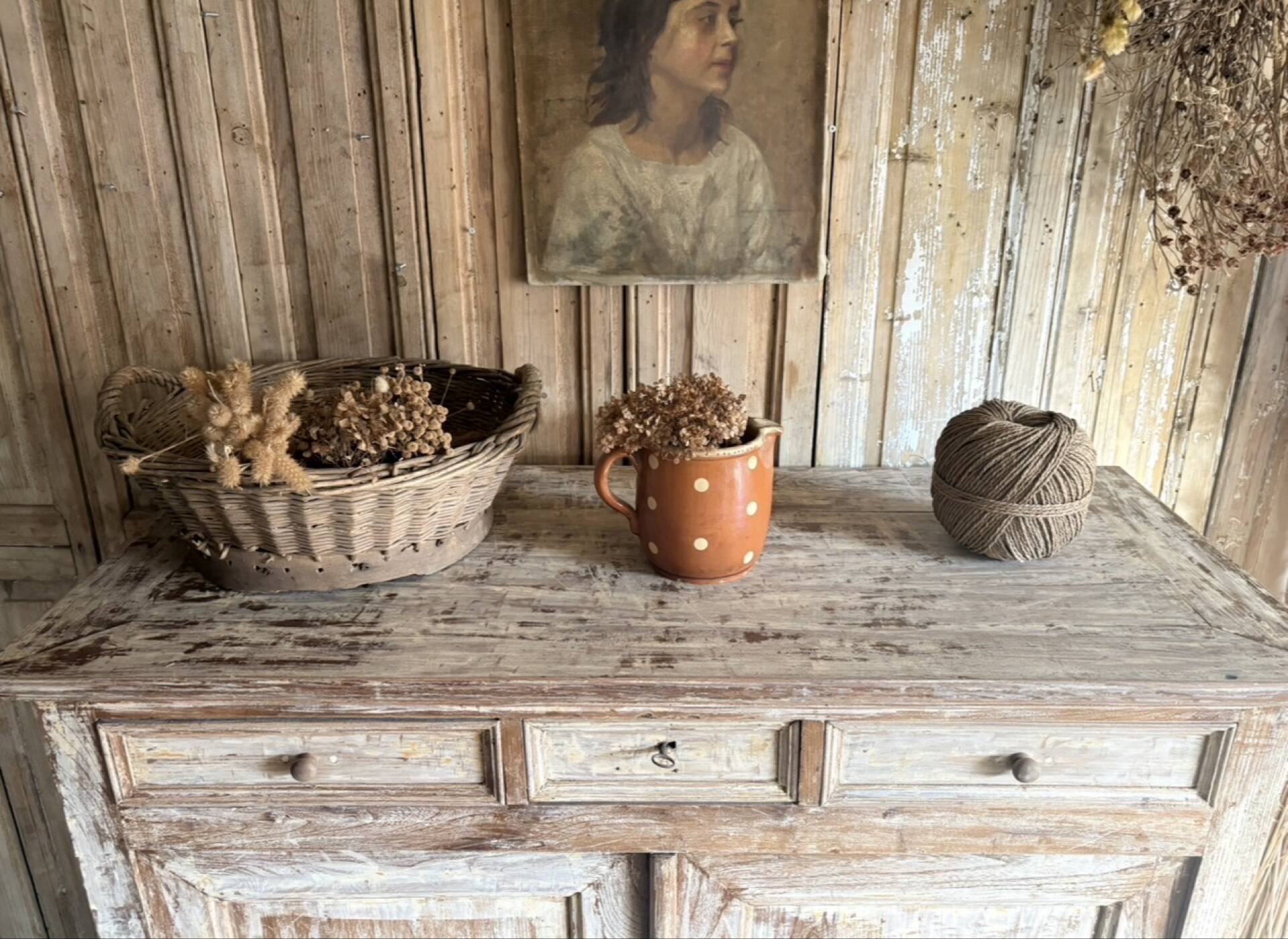 Old Parisian sideboard
