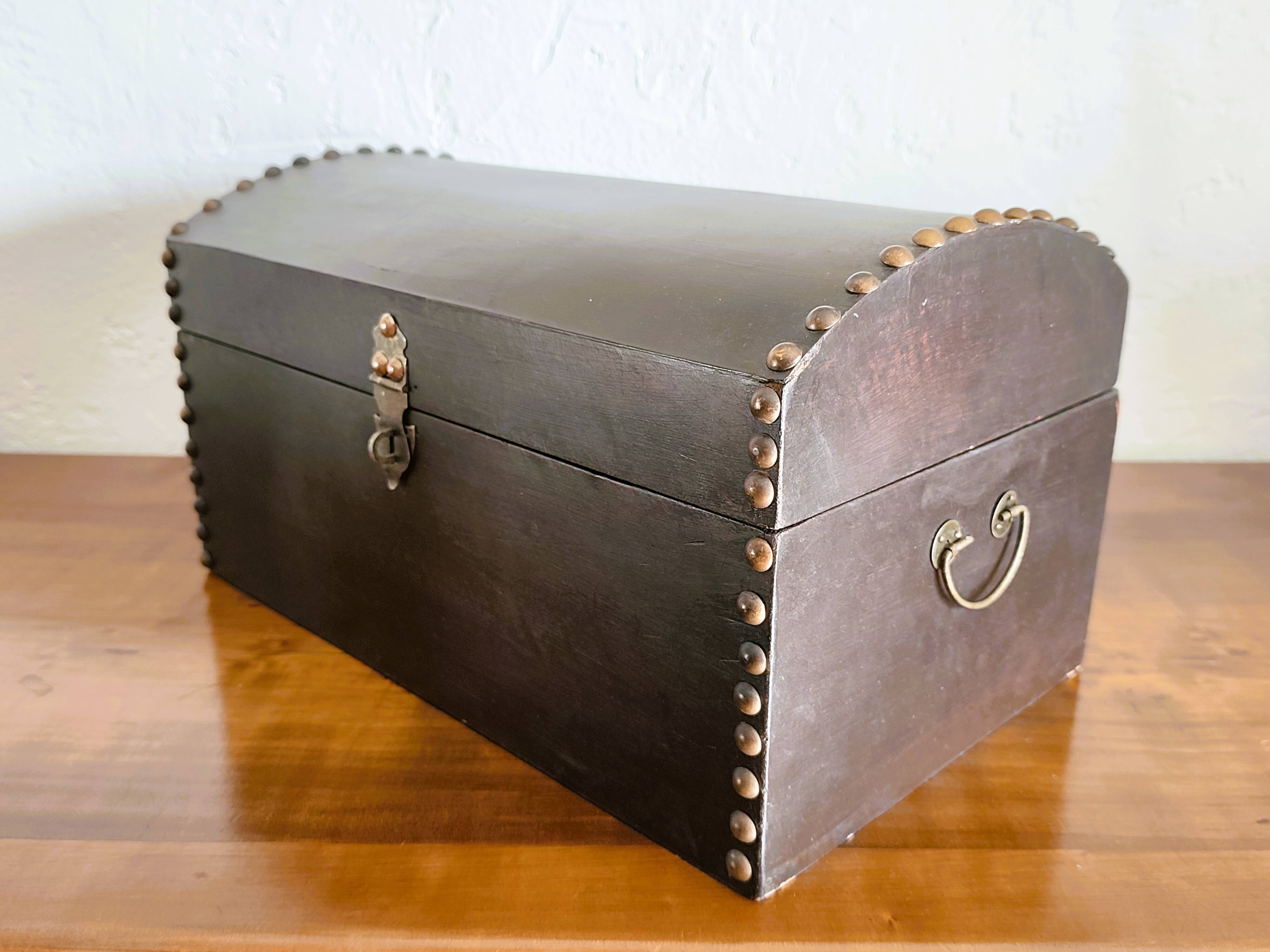 Small wooden chest