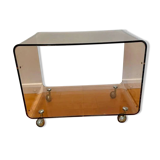 Large rolling coffee table by Michel Dumas for Roche Bobois 70s