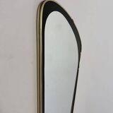 Large 1950s rearview mirror