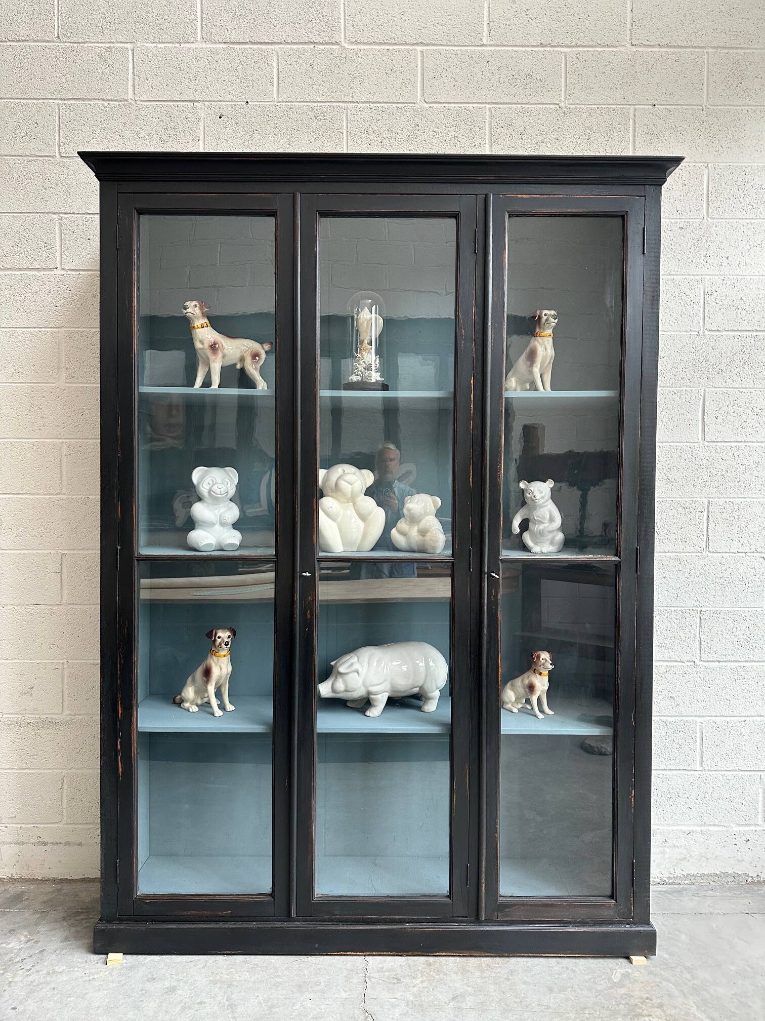 Late 19th century museum display case
