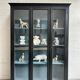 Vitrine de musée fin XIXème
