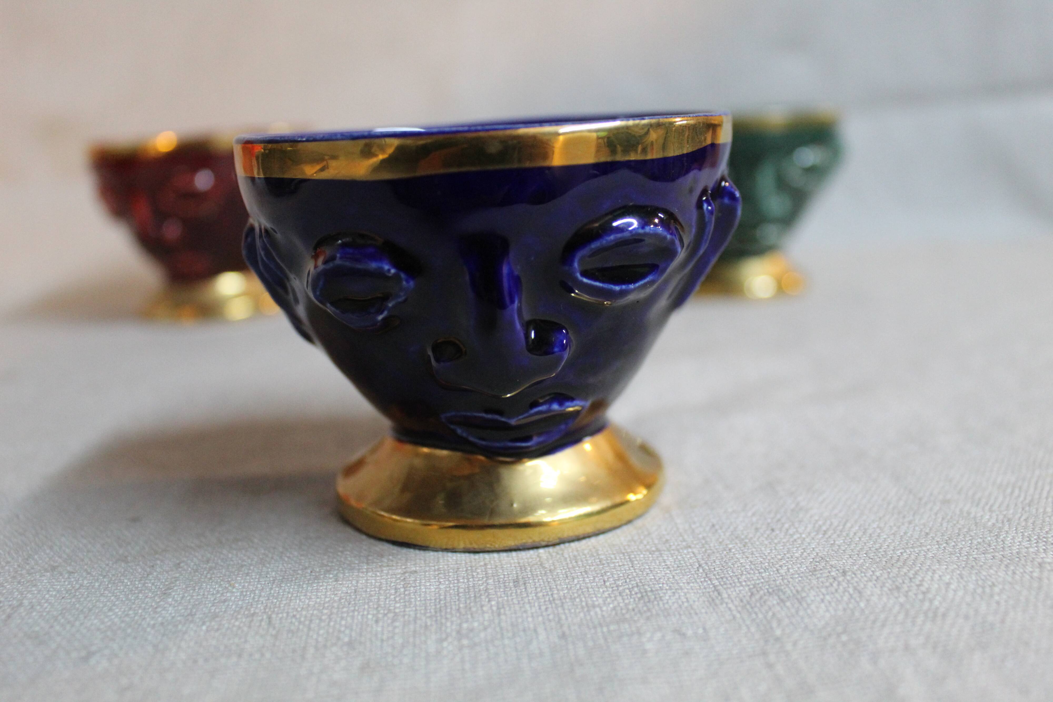 3 Anthropomorphic cups