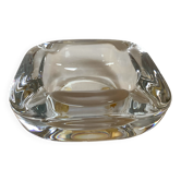 Crystal ashtray pocket tray Vannes le Chatel