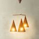 1960s Ceiling Lamp, Ib Fabiansen, Fog & Mørup