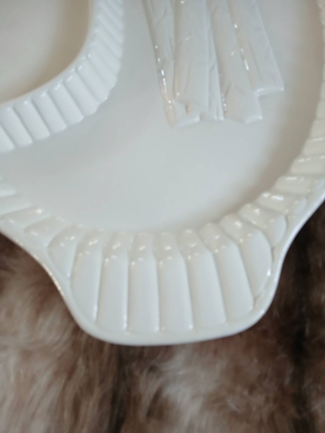 Large vintage earthenware dish