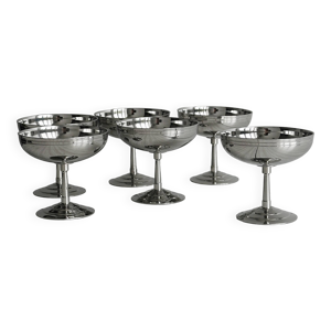 6 coupelles sur pied