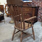 Grand fauteuil en châtaignier