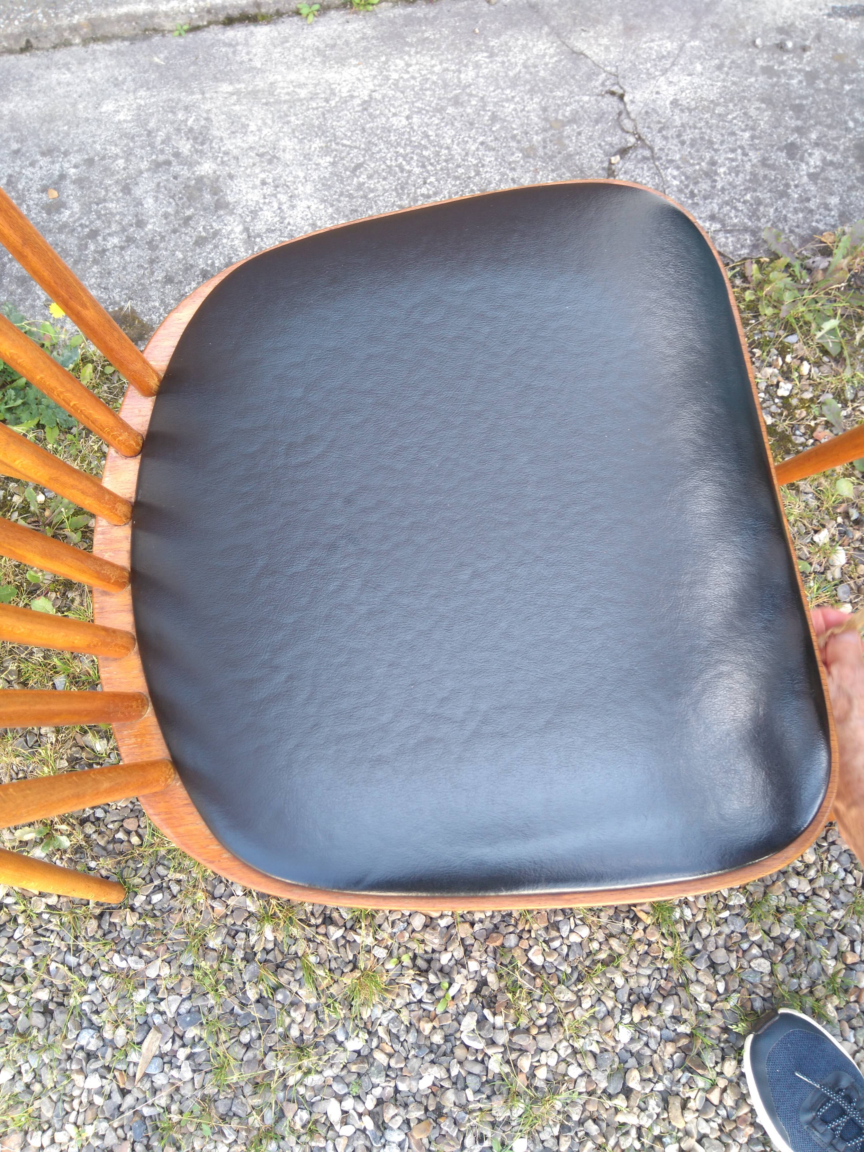 Series of 6 chairs bistrot menuet