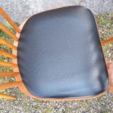 Series of 6 chairs bistrot menuet