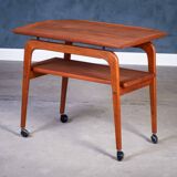 Teak Bar Cart by Arne Hovmand-Olsen for Mogens Kold, 1960s