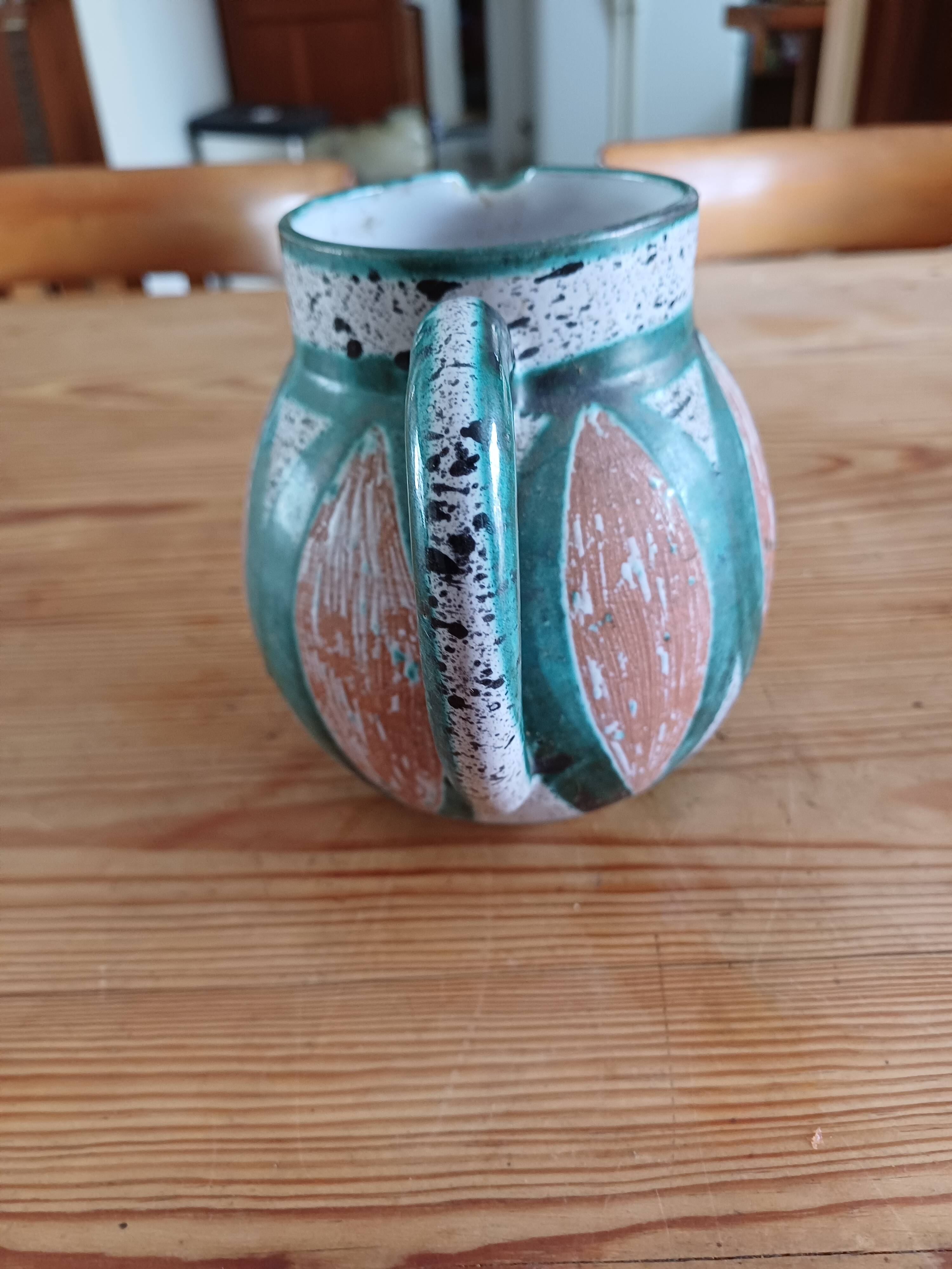 Vintage Vallauris Pitcher by G.VOLTZ