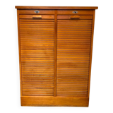 Double curtain folder