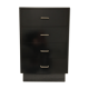 Chiffonnier formica noir