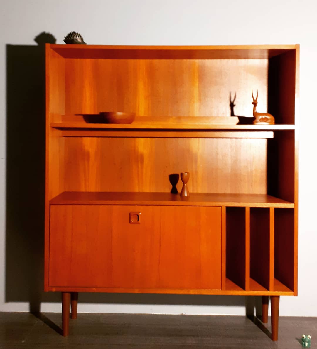 Danish Library in Teck, Scandinavian Vintage 1960s