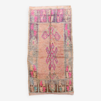 Boujad. vintage moroccan rug, 171 x 346 cm