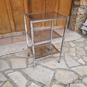 Vintage wheeled dessert table