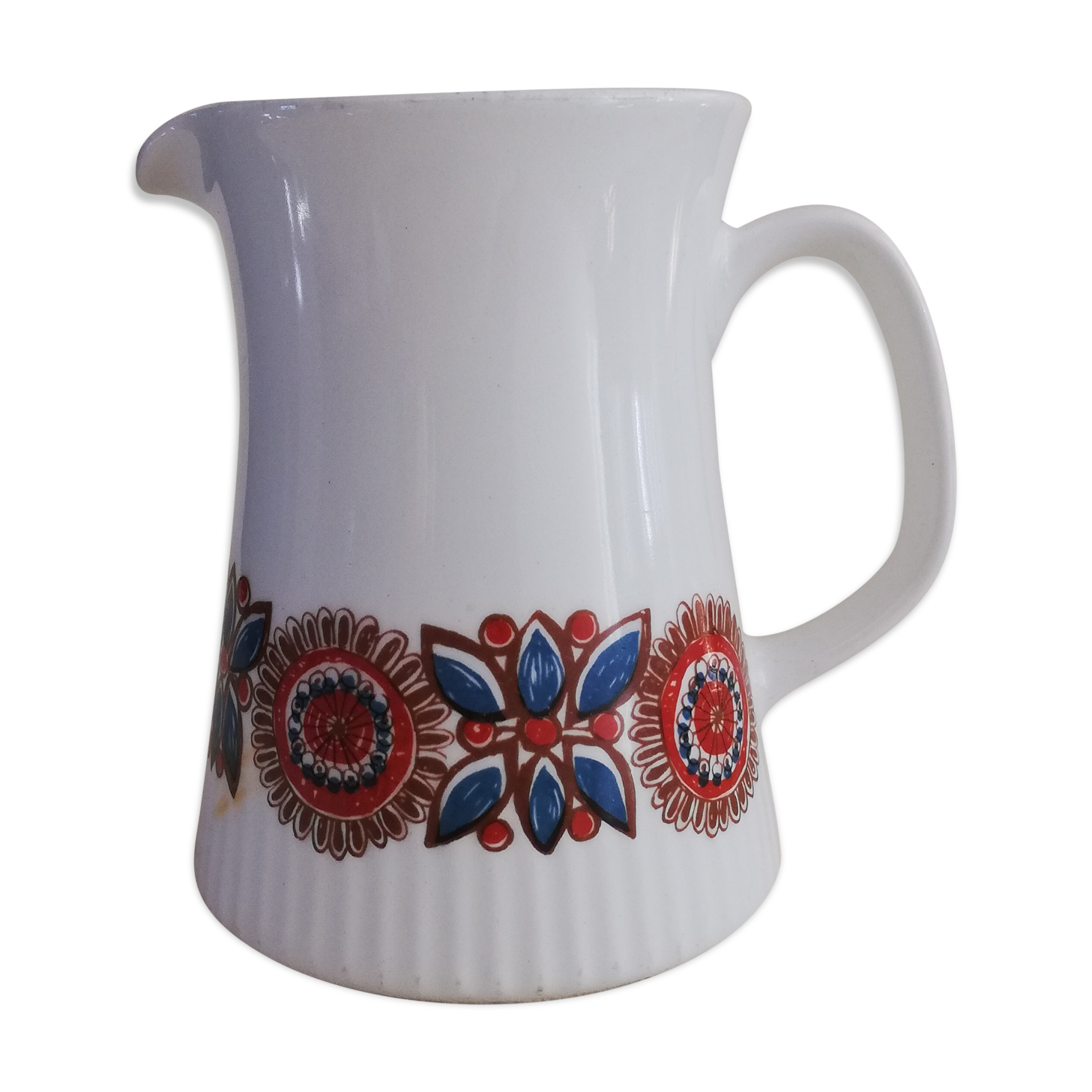 Vintage milk jar Figgjo Flint Norway