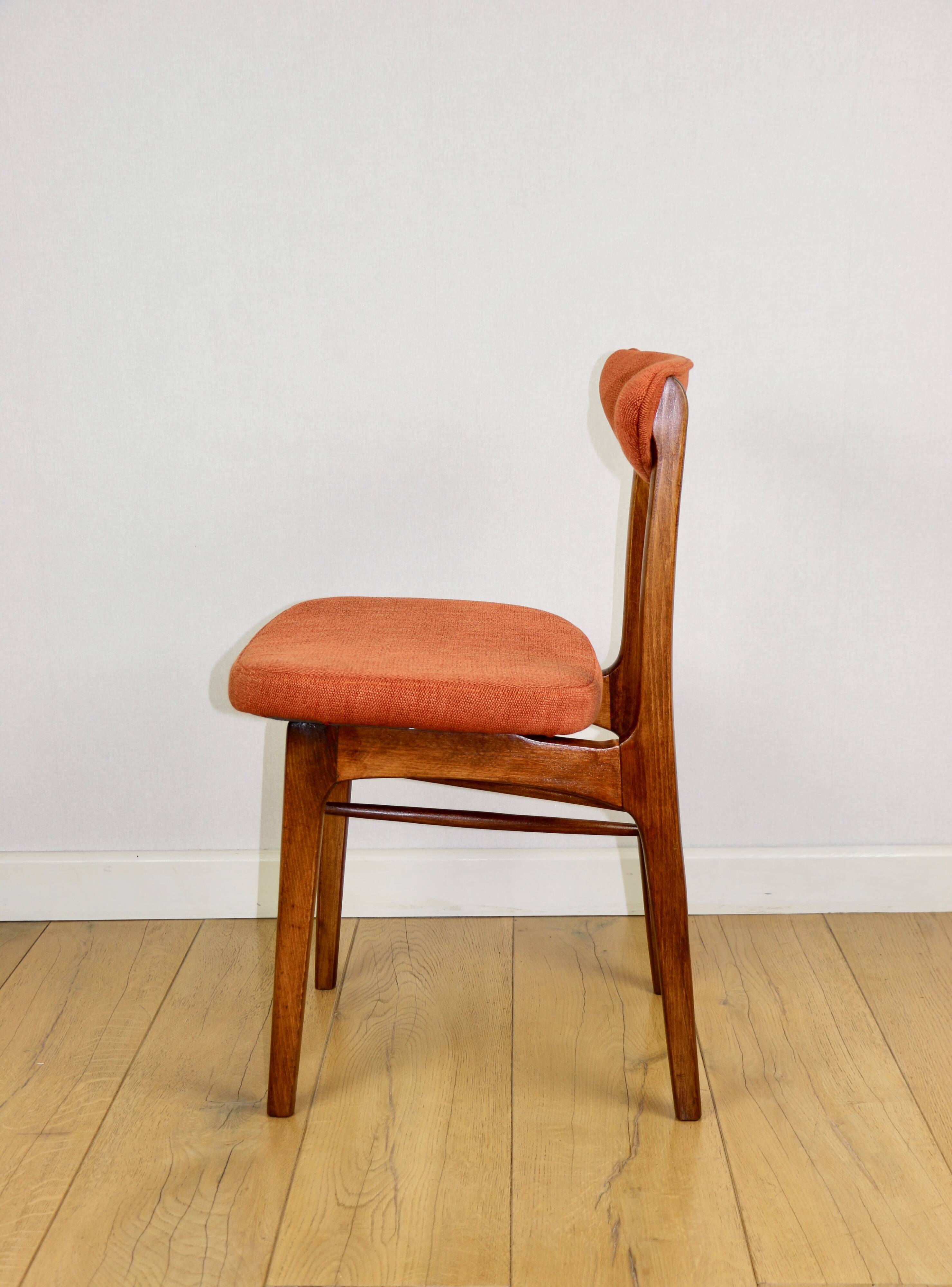 Hałas vintage chair brick terracotta