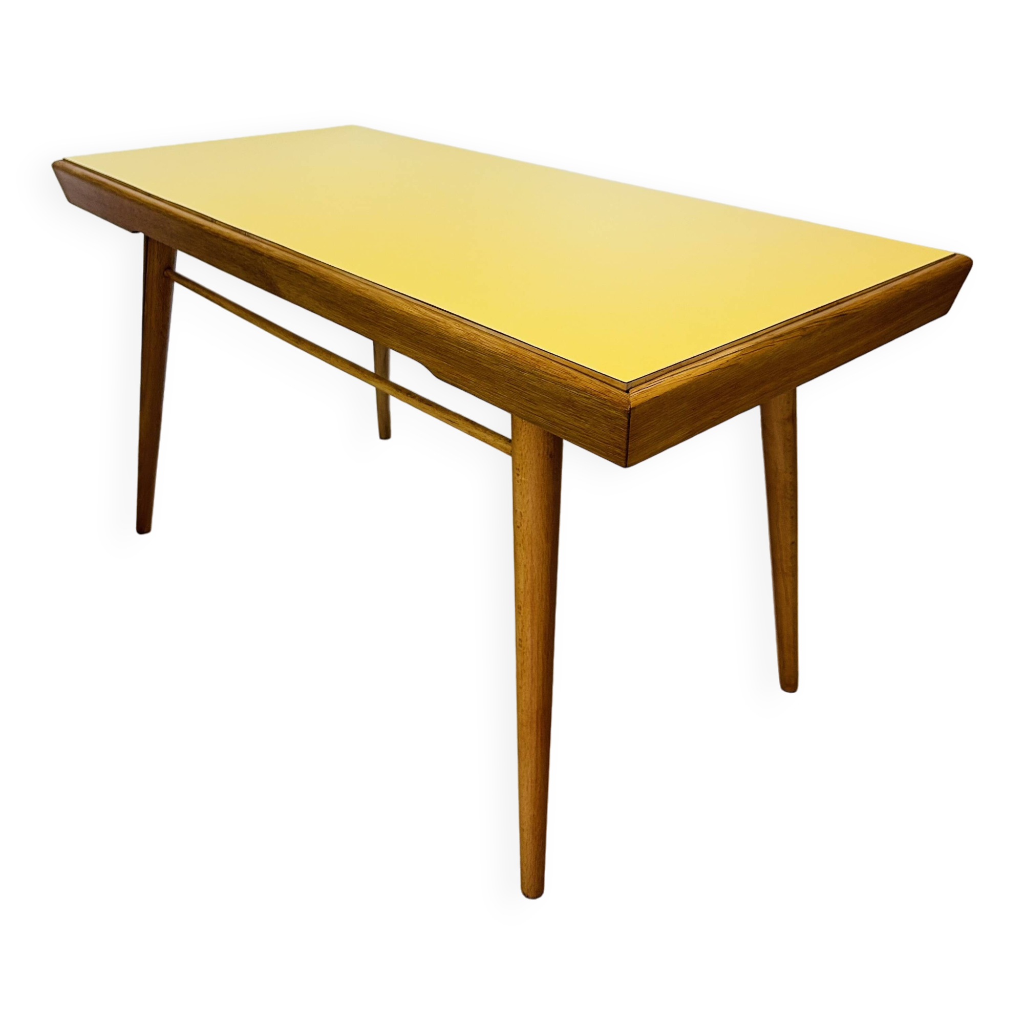 Fully Restored Mid-Century Coffee Table by Jiri Jiroutek from Czechoslovakia 1960's