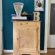 Old weathered wooden jam maker