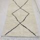 Tapis Berbere Beni Ourain 222 x 134cm