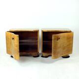 Tables de chevet Art Déco de Jindřich Halabala pour UP Závody, 1930