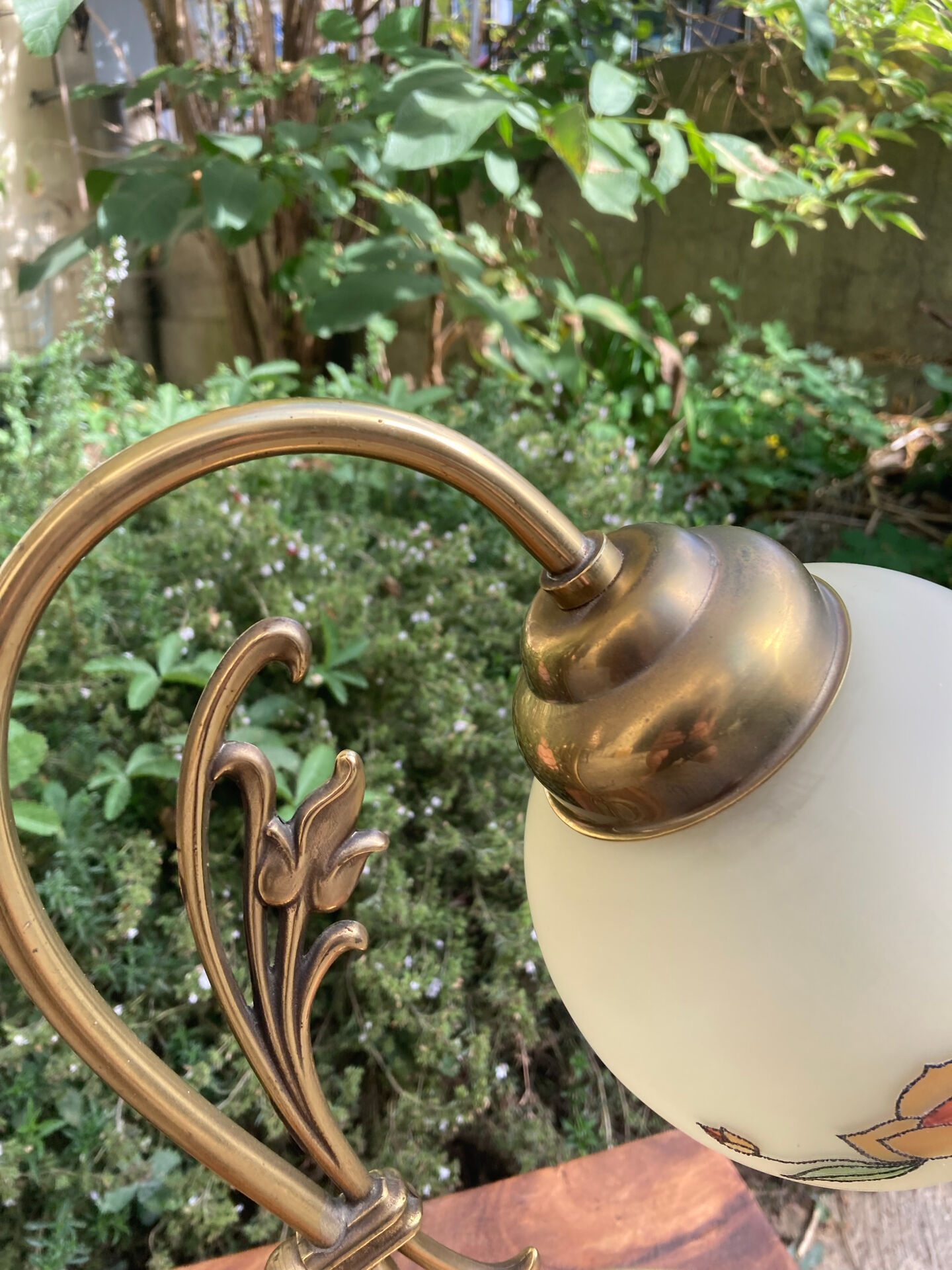 Art Deco revival table lamp