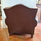Fauteuil club vintage  en cuir