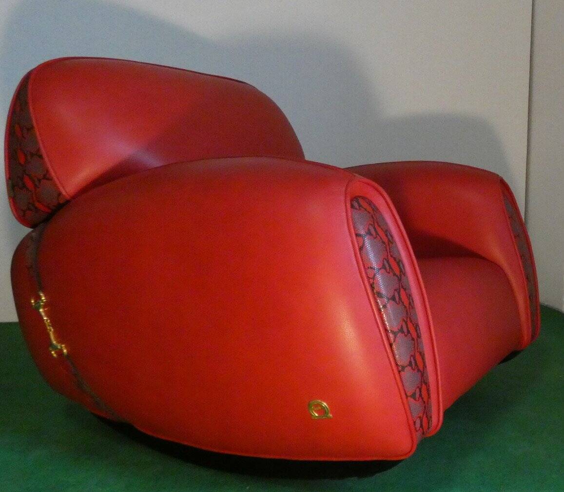 Miura Trend chairs by Elisabetta Gucci for Formitalia, 1980s, set of 2.