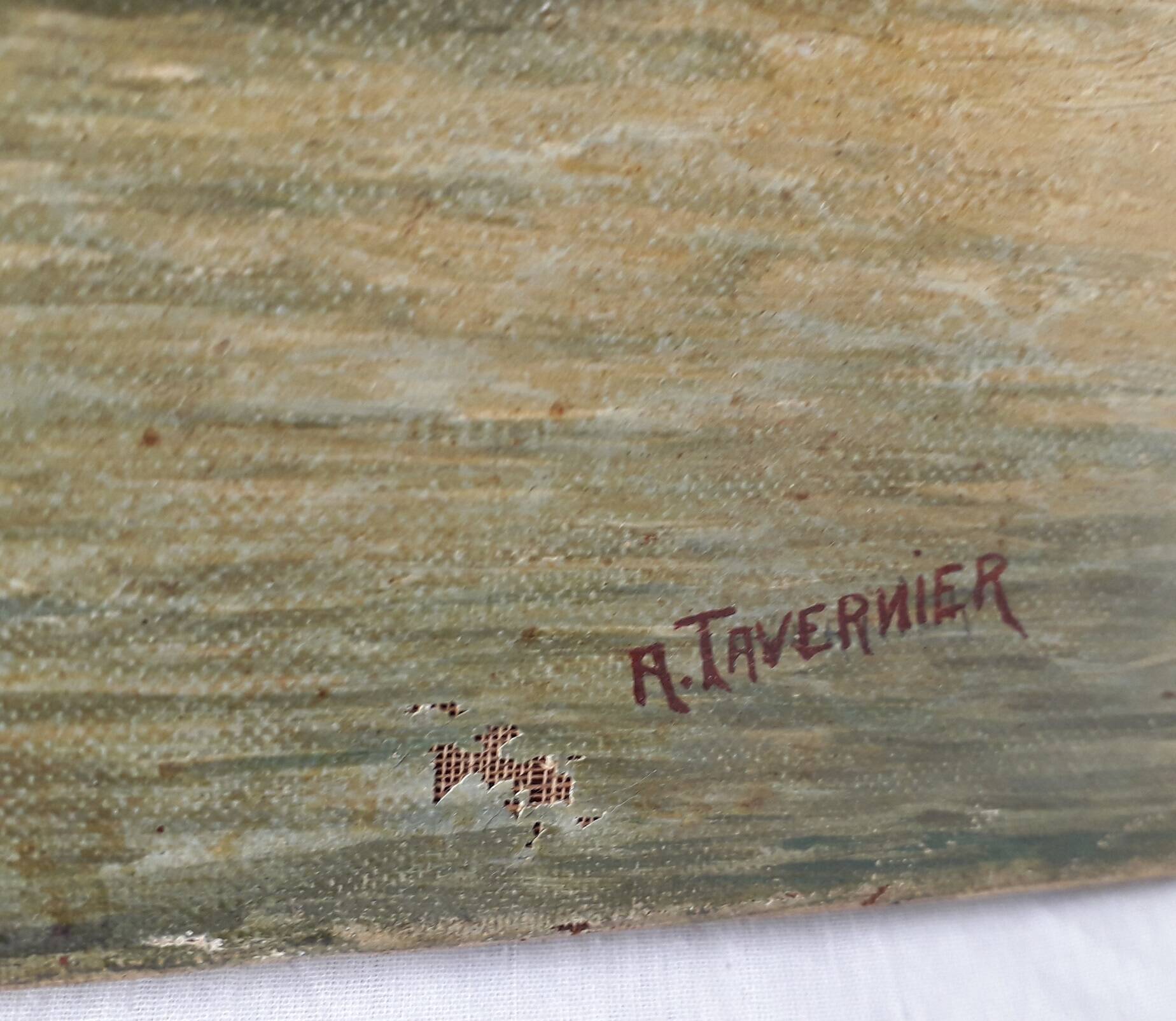 Signed orientalist painting