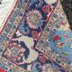 Royal blue oriental rug