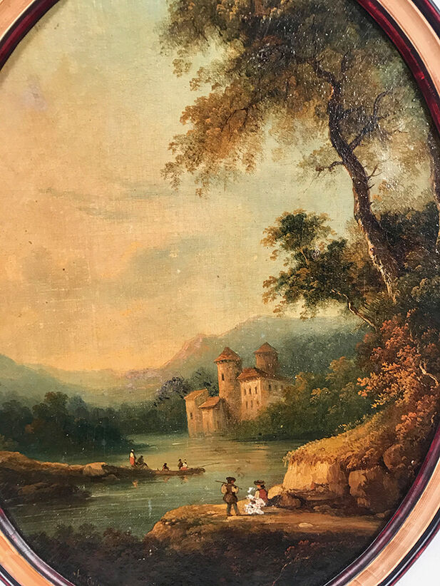 Louis Nicolas Chainbaux, oil on canvas 19th century