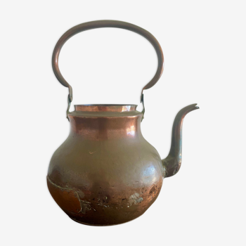 Old copper kettle