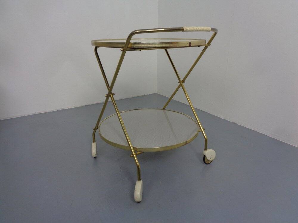 Mid-Century Serving Bar Cart, 1960s
