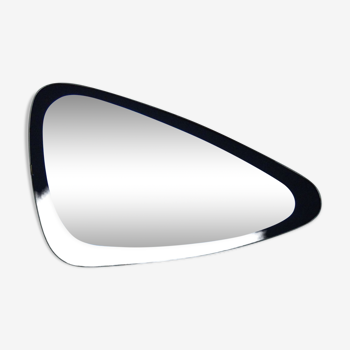 Asymmetric mirror vintage rearview mirror