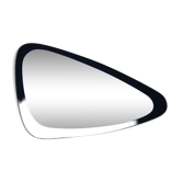 Asymmetric mirror vintage rearview mirror