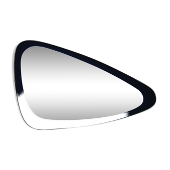 Asymmetric mirror vintage rearview mirror