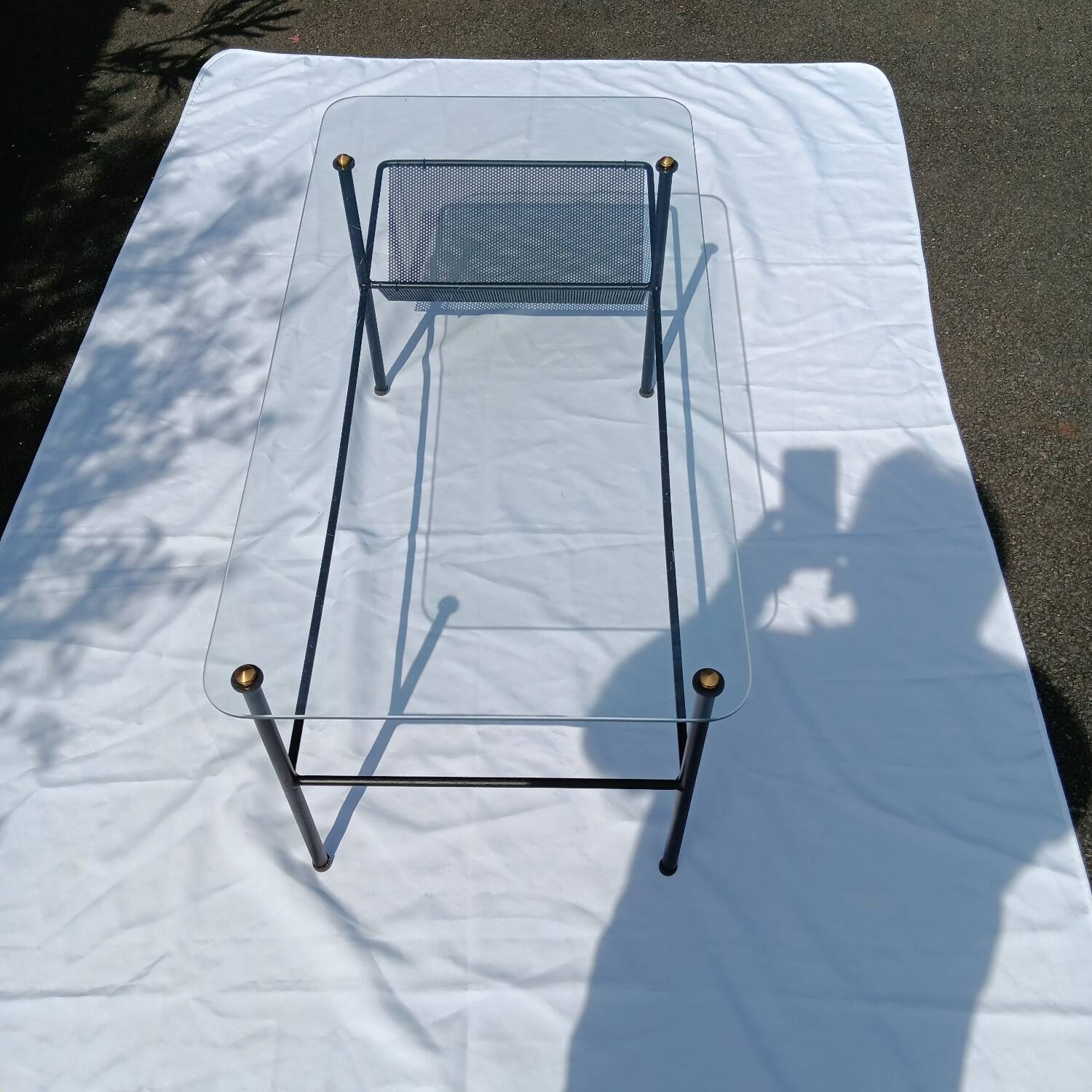 Coffee table by Gerard Guermonprez, 1950-60