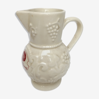 Ceramic advertising pitcher