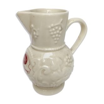 Ceramic advertising pitcher